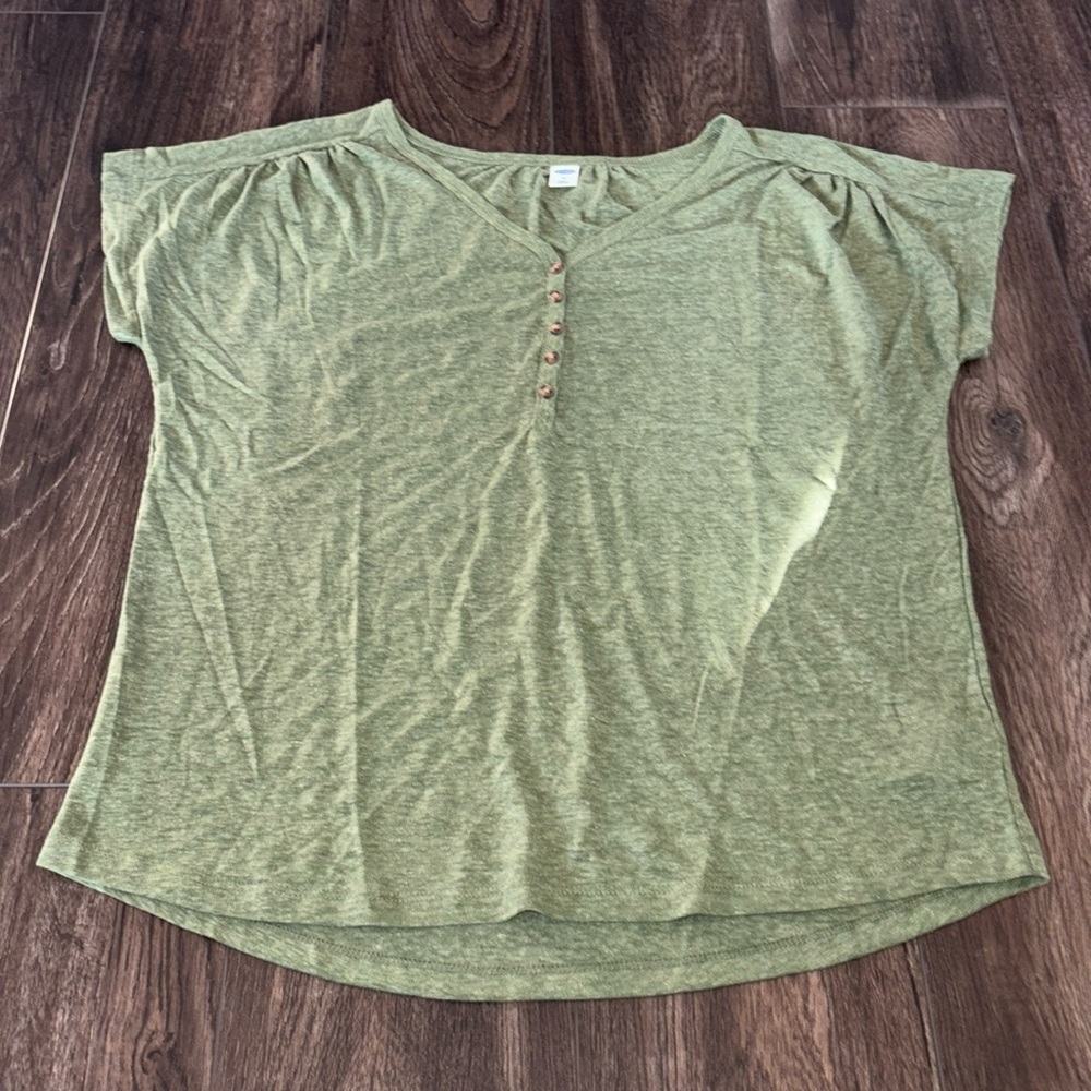Old Navy T-shirt with Button Detail